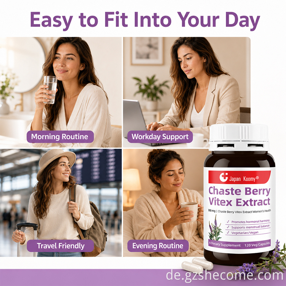Chaster Berry Vitex Extract Capsules7